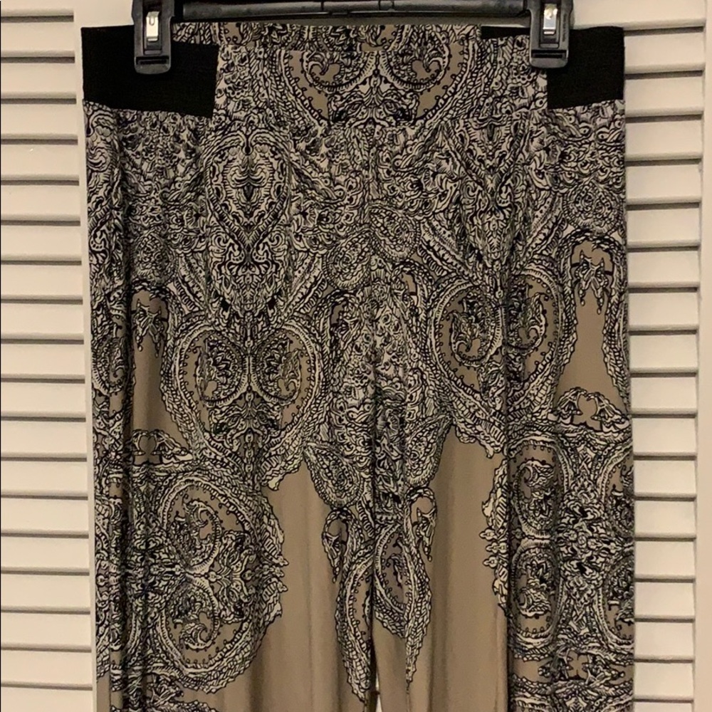 Print relaxed pants